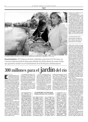 300 MILLONES PARA EL JARDIN DEL RIO (artículo en formato PDF)