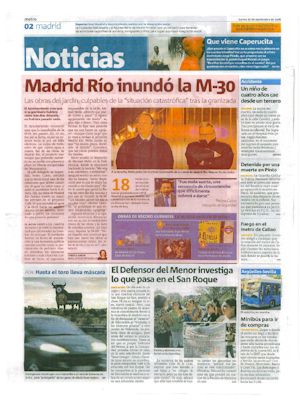 MADRID RIO INUNDO LA M-30 (artículo en formato PDF)