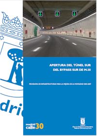 APERTURA DEL TUNEL SUR DEL BY-PASS SUR DE LA M-30